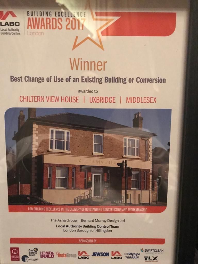 Building and Excellence Award 2017